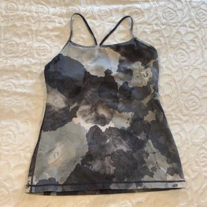 Lululemon black and gray tank size 10